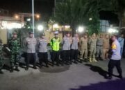 Tingkatkan Keamanan, Polri-TNI dan Satpol PP Bersinergi Gelar Patroli Malam di Pagaden