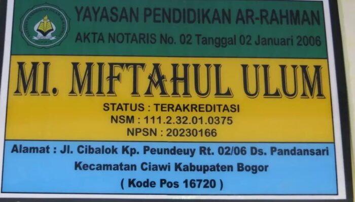 Komitmen MI Miftahul Ulum: Ijazah Siswa Bisa Diambil Kapan Saja