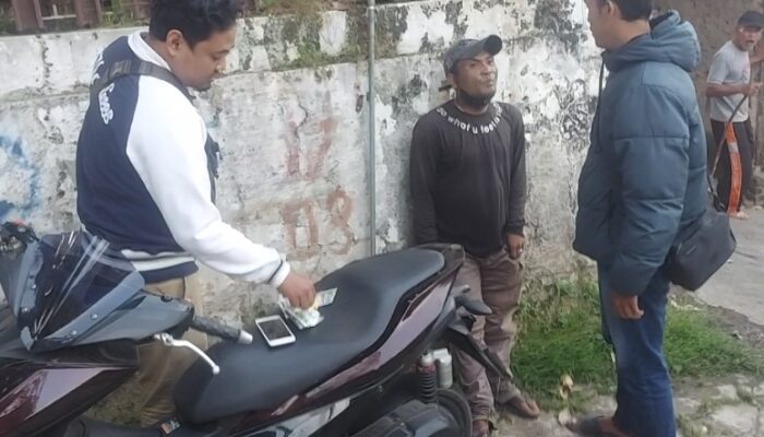 Satresnarkoba Polres Garut Amankan Pemuda Pengedar Obat Berbahaya di Jalan Guntur