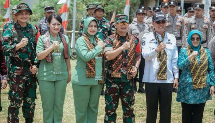 Resmi Dibuka, TMMD ke-126 di Ciamis Wujudkan Kolaborasi Lintas Sektoral Percepat Pembangunan Desa