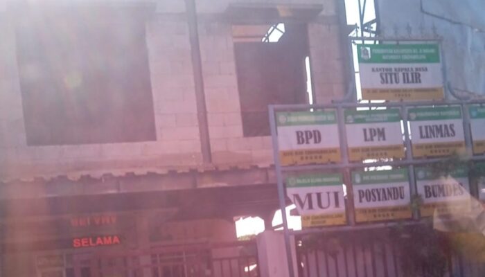 Kades Situ Ilir Diduga Hindari Media, Proyek Dana Desa Rp 1,4 Miliar Disebut Bermasalah