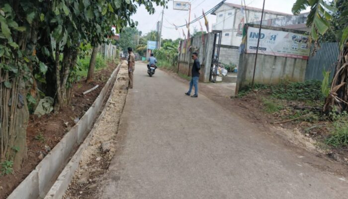 Desa Pasirangin Realisasikan Bankeu Tahap II 2025, Bangun Jalan dan Drainase di Dusun Cinyosog