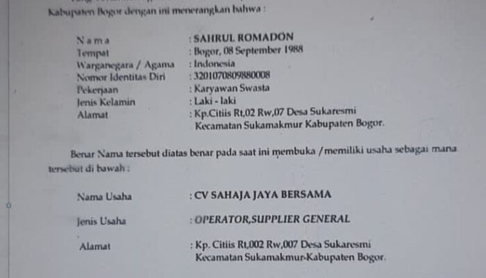 Program Samisade TA 2023 Desa sirnagalih Diduga Bermasalah