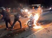 Nasib Apes Pemudik asal Cikarang: Motor Hangus Terbakar di Jalur Cirebon