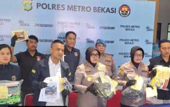 Polres Metro Bekasi Ungkap Kasus Penyiraman Air Keras di Tambun: Tiga Pelaku Berhasil Diringkus