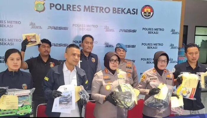 Polres Metro Bekasi Ungkap Kasus Penyiraman Air Keras di Tambun: Tiga Pelaku Berhasil Diringkus