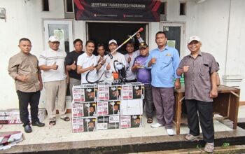 Peduli Warga dan Lingkungan, Pemdes Pasirangin Salurkan BLT DD serta Bantuan Mesin Rumput