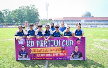Meriah dan Penuh Semangat, KD PERTIWI Cup 1 Buka Panggung Talenta Sepak Bola Putri Tangerang