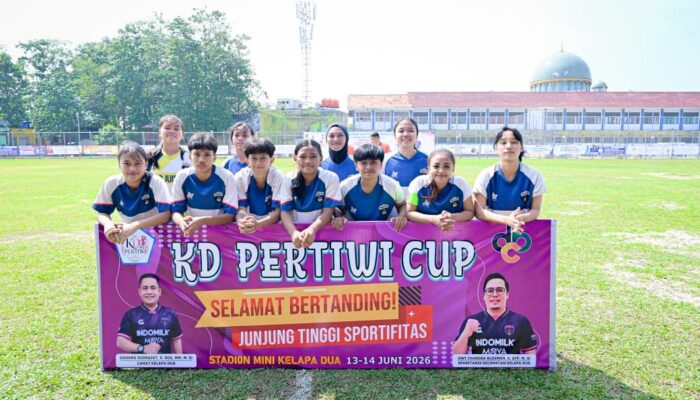 Meriah dan Penuh Semangat, KD PERTIWI Cup 1 Buka Panggung Talenta Sepak Bola Putri Tangerang