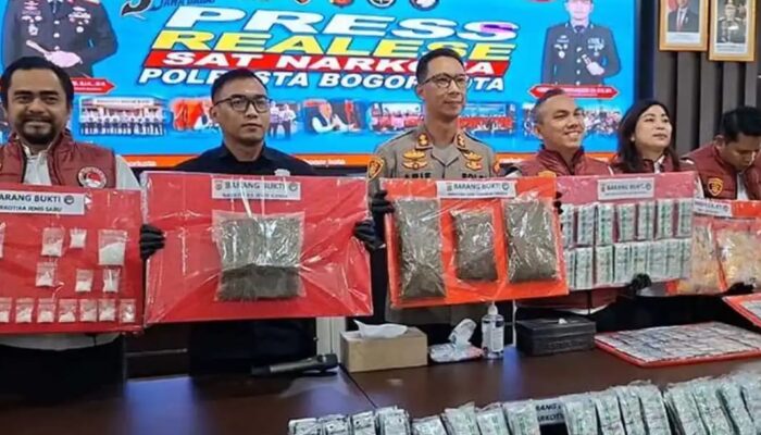 Polresta Bogor Kota Ungkap 61 Kasus Narkotika dalam 3 Bulan, Sita Ratusan Ribu Obat Keras dan Tembakau Sintetis
