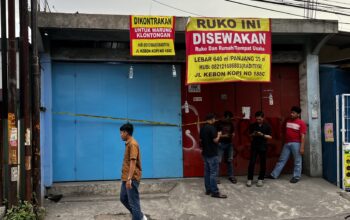 Respon Cepat Laporan Warga, Satresnarkoba Polres Cimahi Pasang Police Line di Ruko Diduga Tempat Transaksi Obat Terlarang