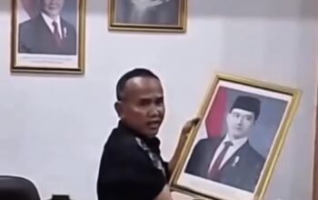 Aksi Copot Foto Gibran di Ruang Kerja, Wakil Ketua DPRD Kota Sukabumi Ambil Sikap Politik Pribadi 